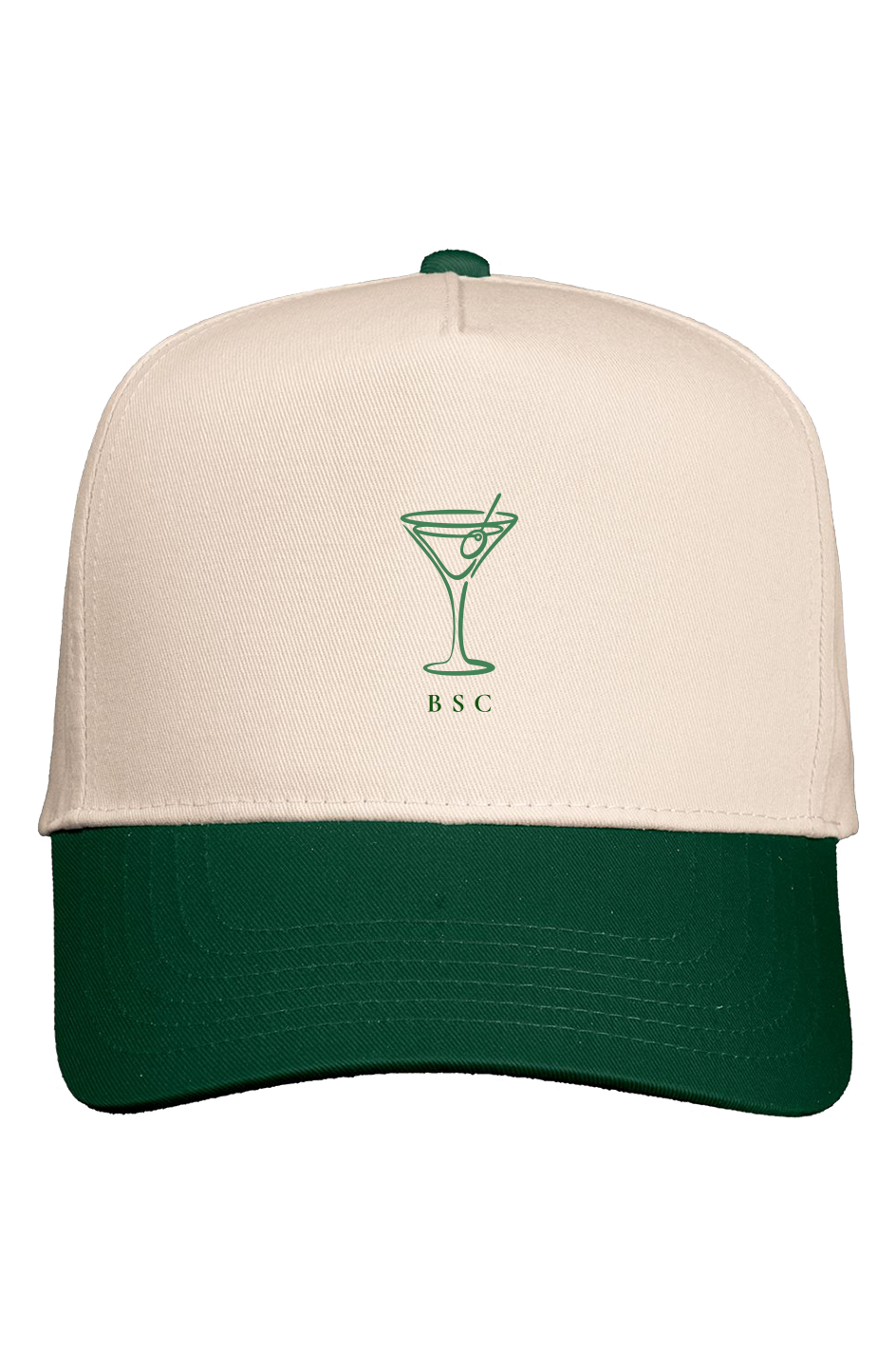 Five Panel Two Tone Cap