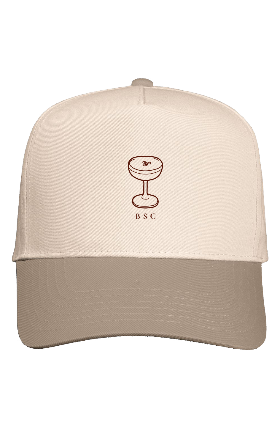Five Panel Two Tone Cap